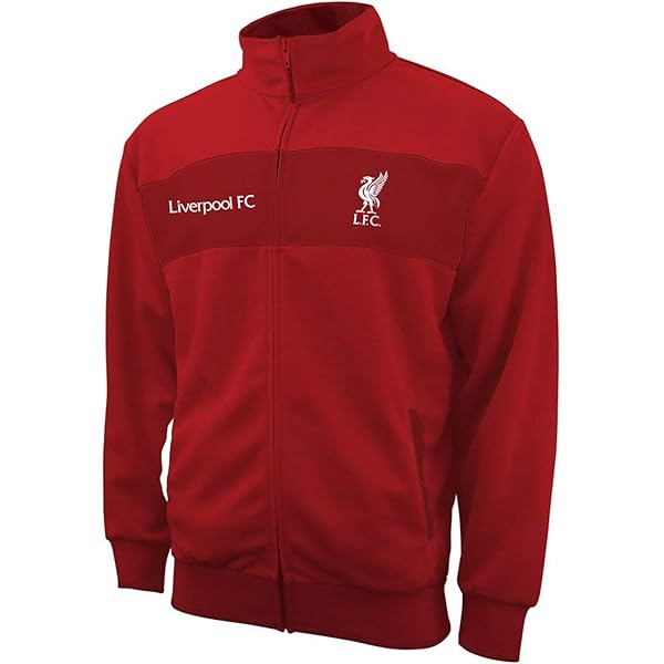 Liverpool FC Official Soccer Gift Mens Jacket & Pants Tracksuit